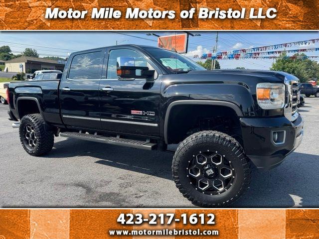 Black 2015 GMC Sierra 2500HD Pickup Truck Four-Wheel Drive 6-Speed Automatic