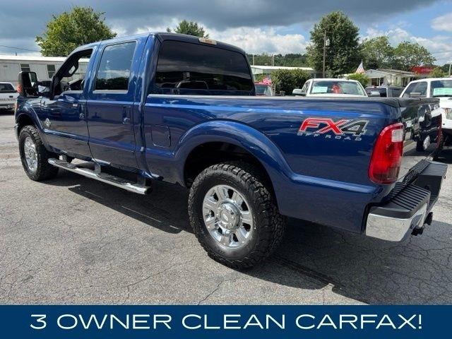 Ford Super Duty F-250 SRW 4WD Crew Cab 156" Lariat 2012