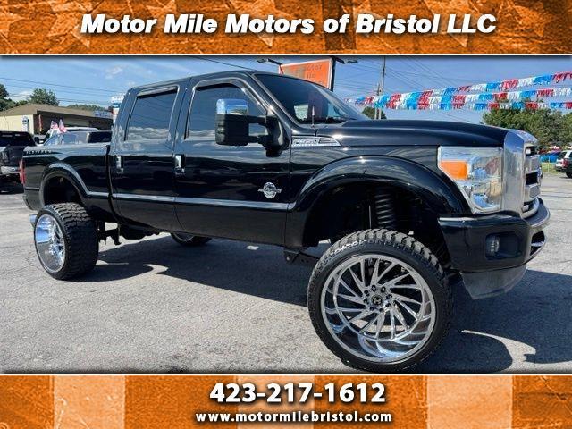 2016 Ford Super Duty F-350 SRW 4WD Crew Cab 172" Platinum