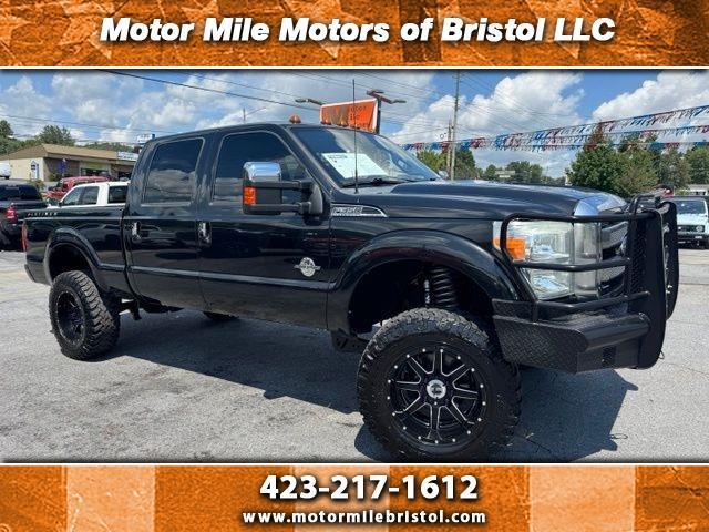 2015 Ford Super Duty F-350 SRW 4WD Crew Cab 172" Platinum