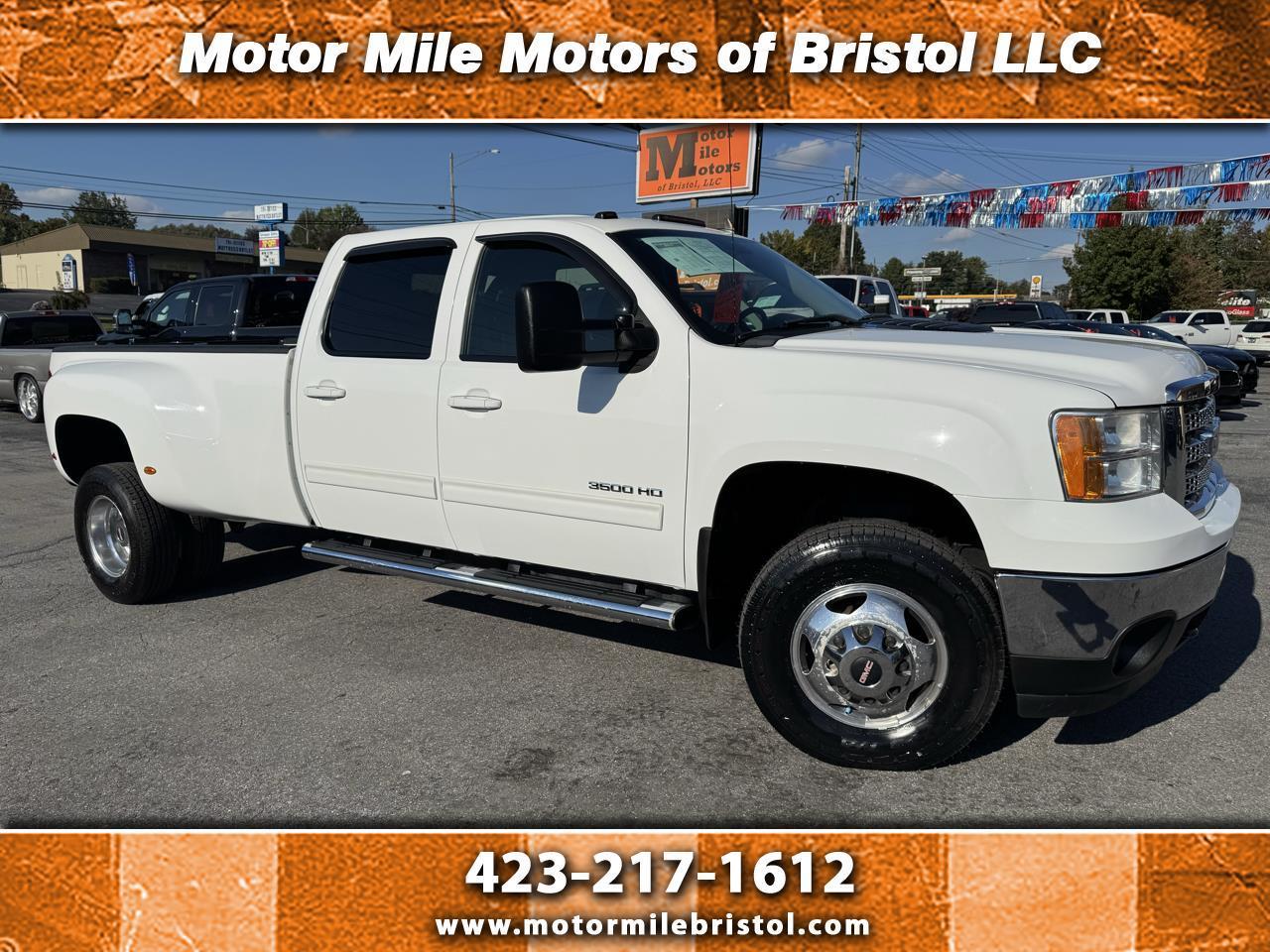 2012 GMC Sierra 3500HD 4WD Crew Cab 167.7" SLT