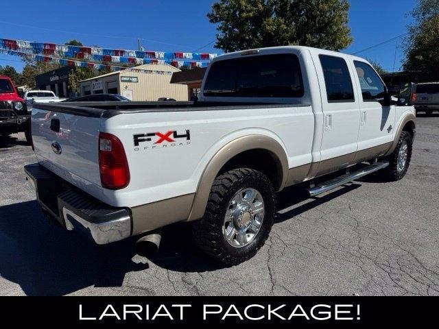 Ford Super Duty F-250 SRW 4WD Crew Cab 156" Lariat 2011