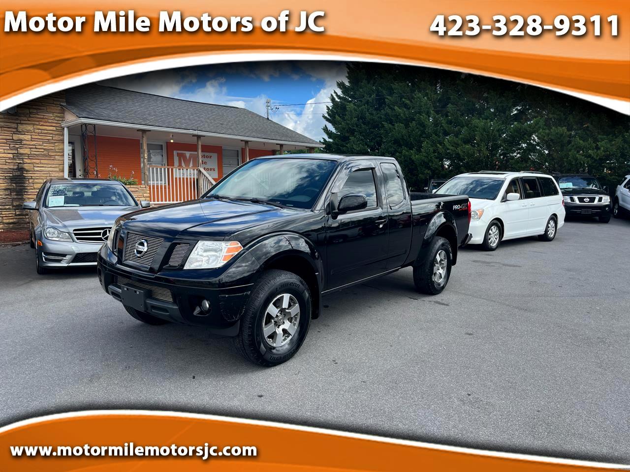 Nissan Frontier 4WD King Cab Auto PRO-4X 2010