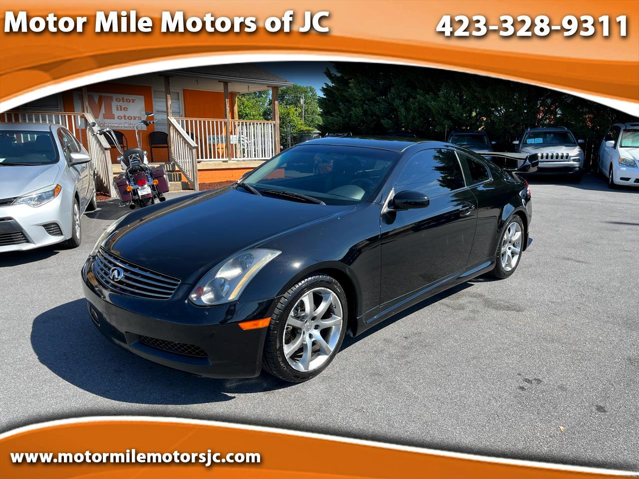 Infiniti G35 Coupe 2dr Cpe Auto w/Leather 2004