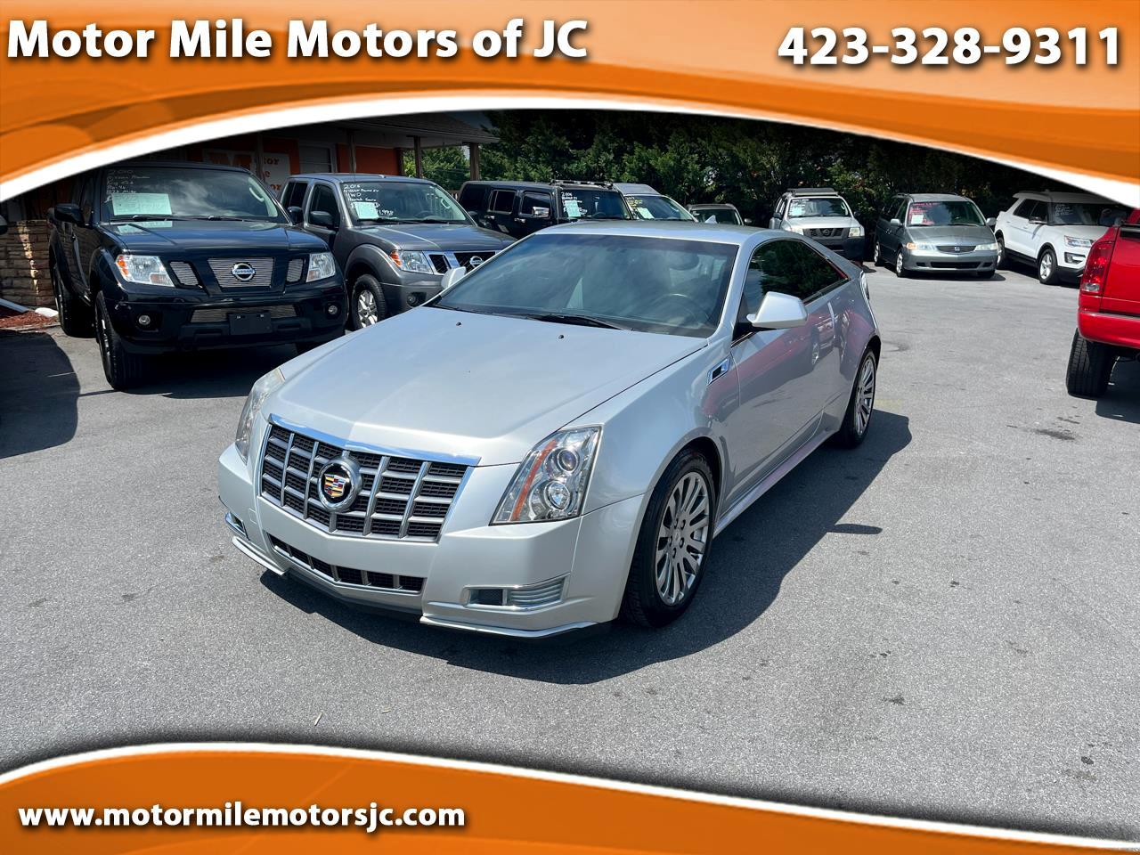 Cadillac CTS Coupe 2dr Cpe AWD 2012