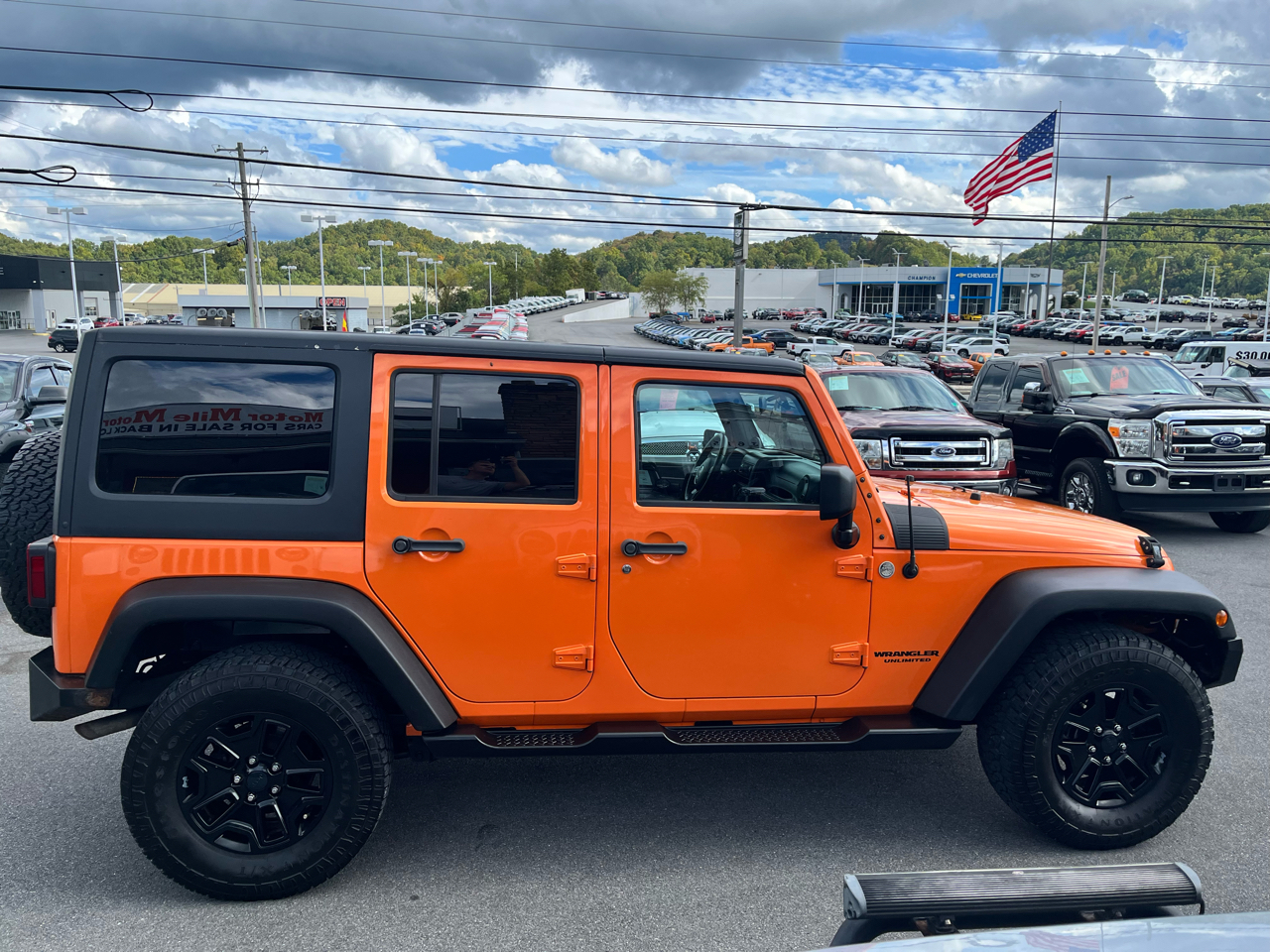 2012 Jeep Wrangler Unlimited Sport photo 2
