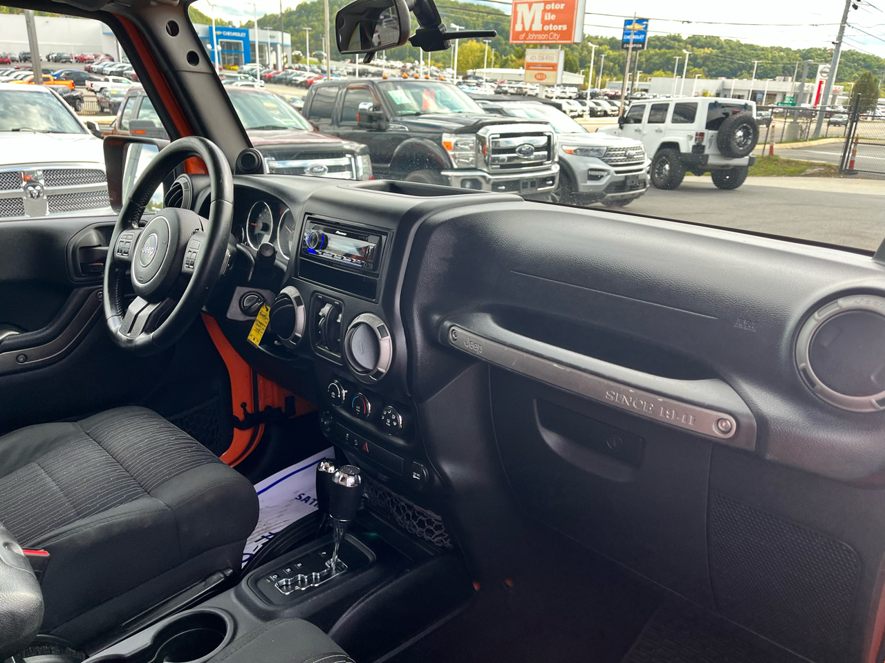 2012 Jeep Wrangler Unlimited Sport photo 14