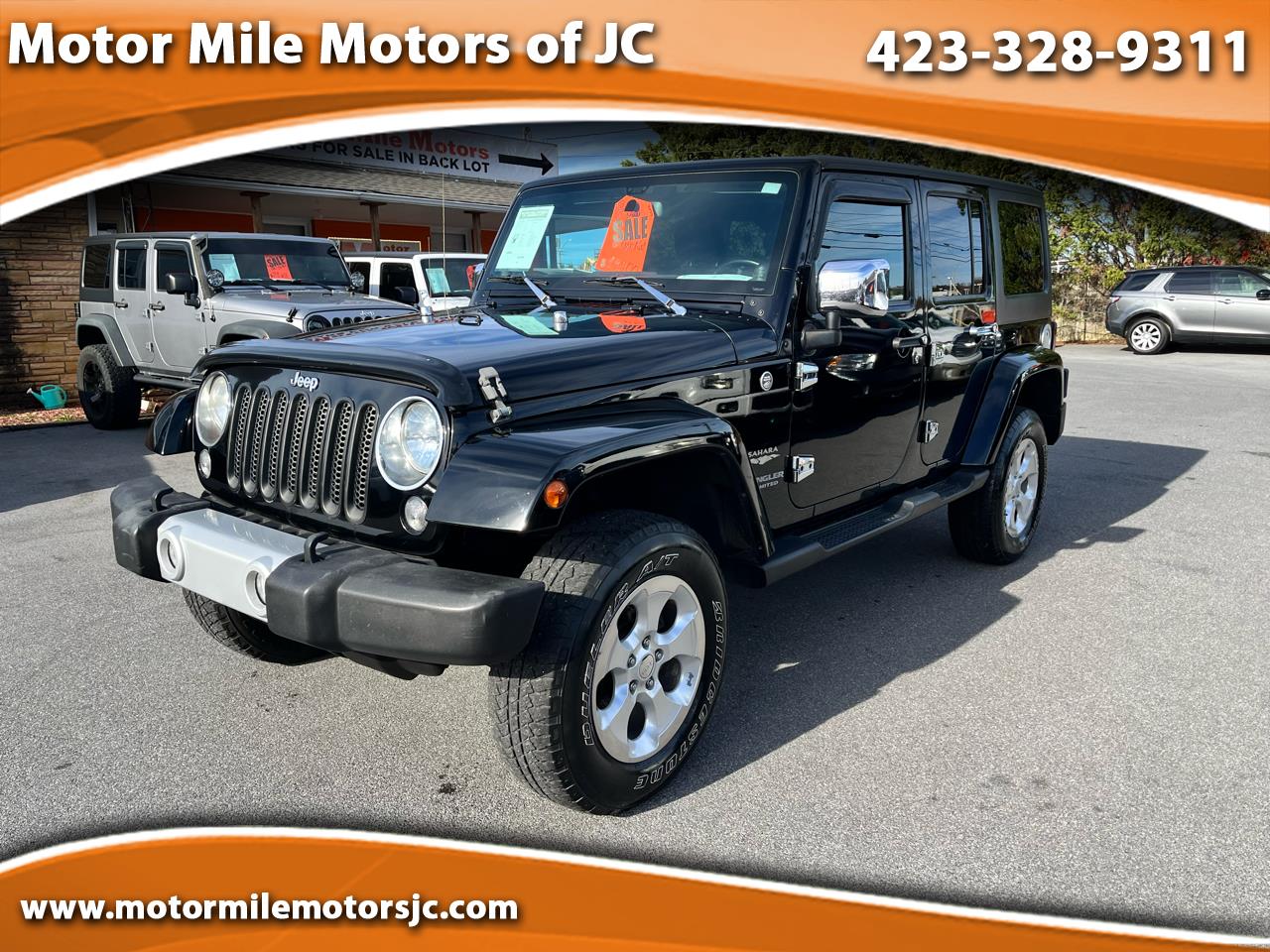 2014 Jeep Wrangler Unlimited 4WD 4dr Sahara