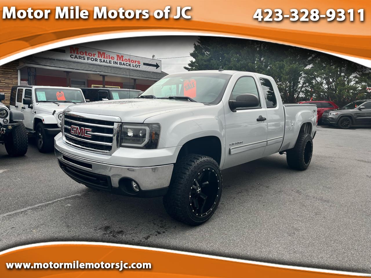 2013 GMC Sierra 1500 4WD Ext Cab 143.5" SLE