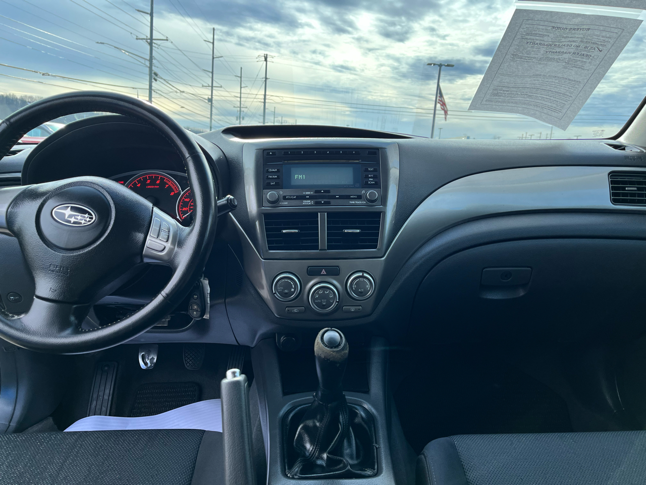 Subaru Impreza Sedan WRX 4dr Man WRX 2008