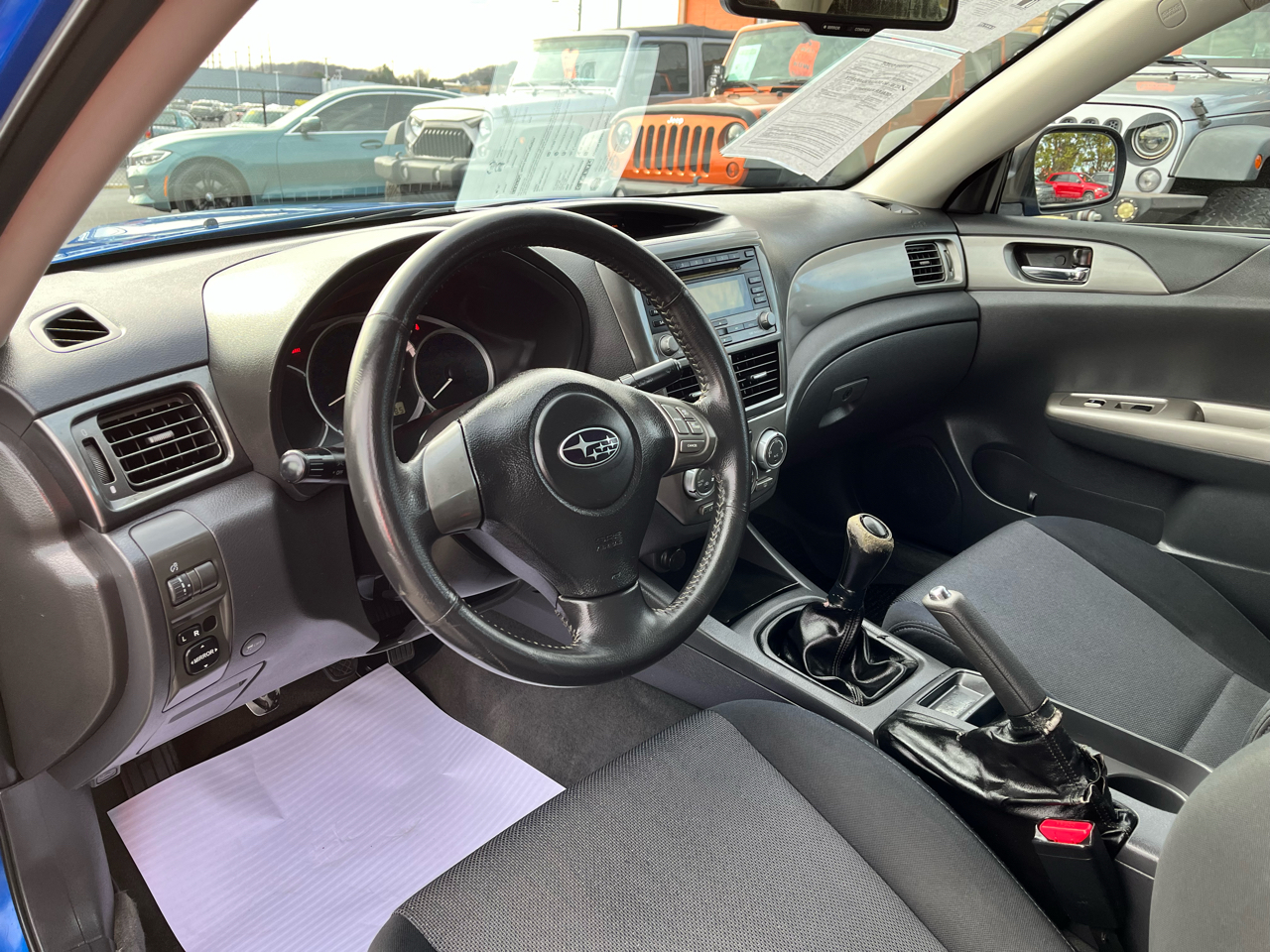 Subaru Impreza Sedan WRX 4dr Man WRX 2008