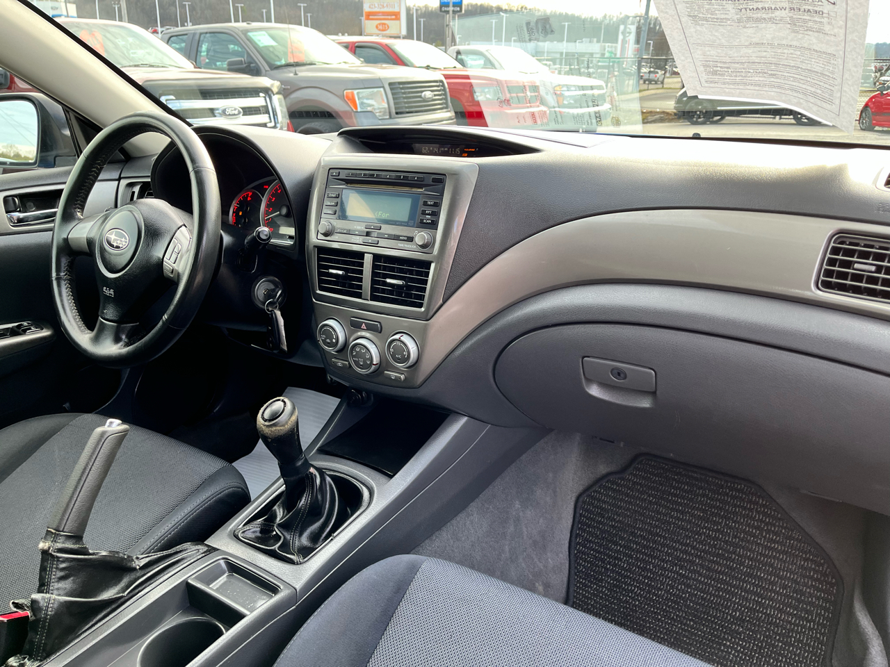 Subaru Impreza Sedan WRX 4dr Man WRX 2008