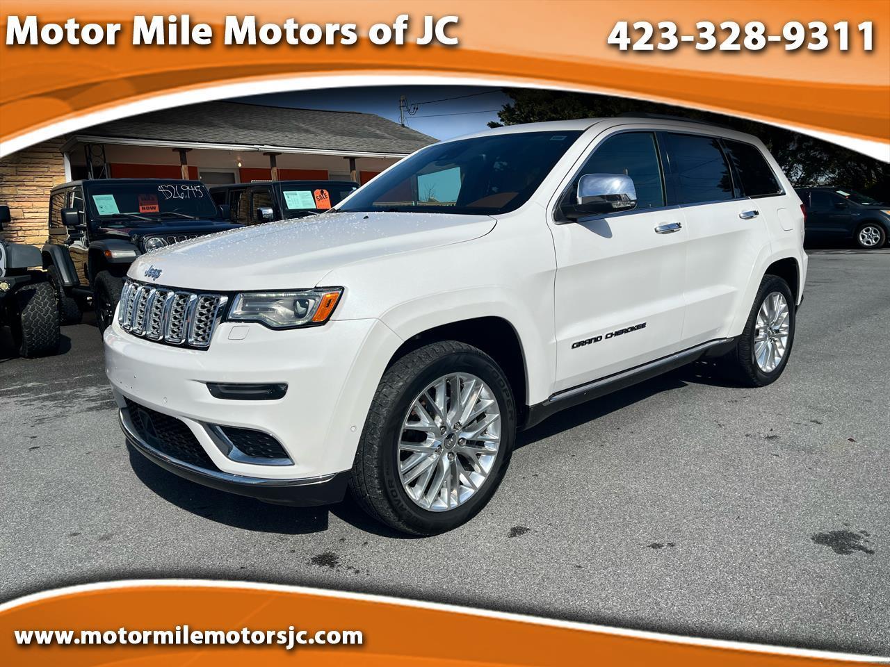 2017 Jeep Grand Cherokee Summit 4x4