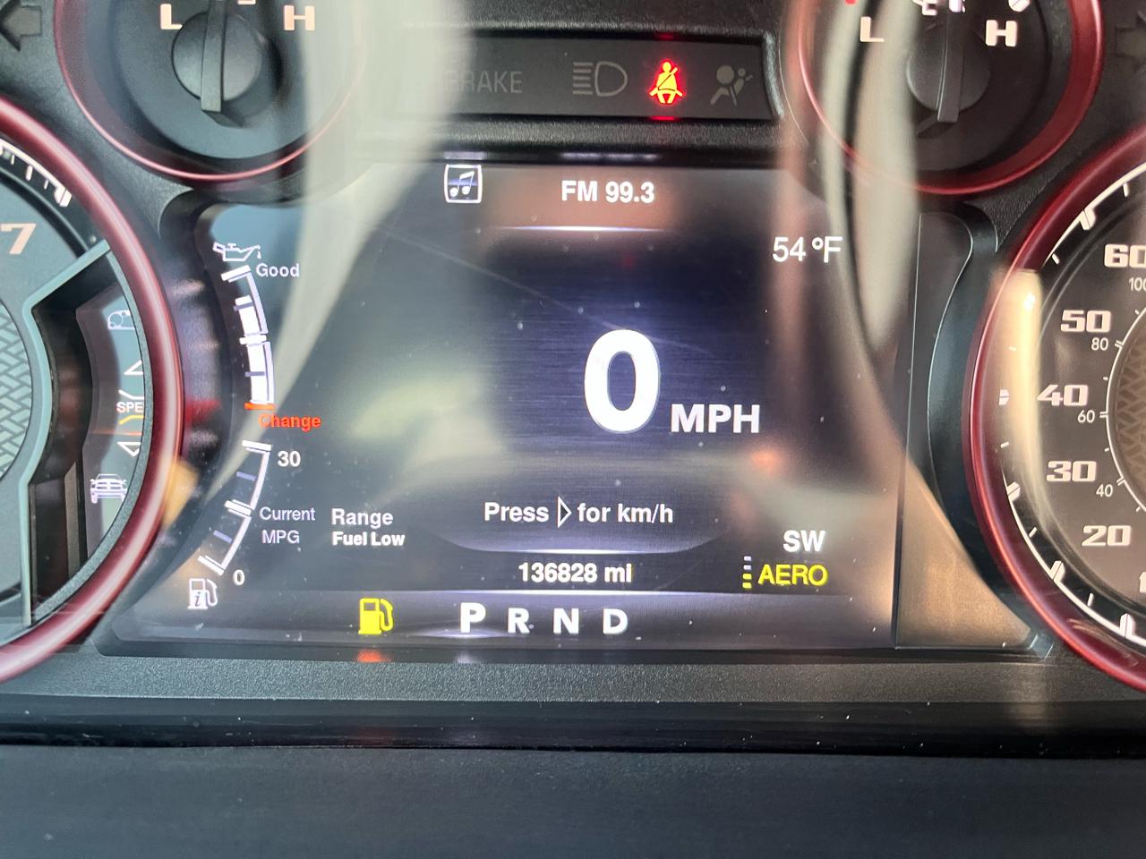 RAM 1500 4WD Crew Cab 140.5" Rebel 2016