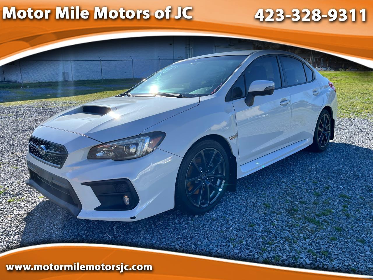 2019 Subaru WRX Limited Manual