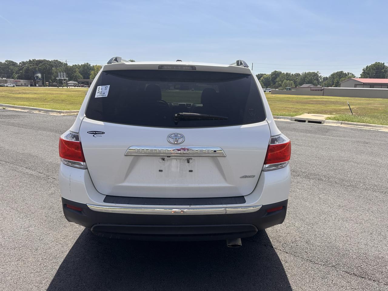 Toyota Highlander Limited 4WD 2012