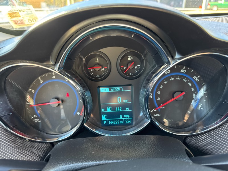 Chevrolet CRUZE LT  2016