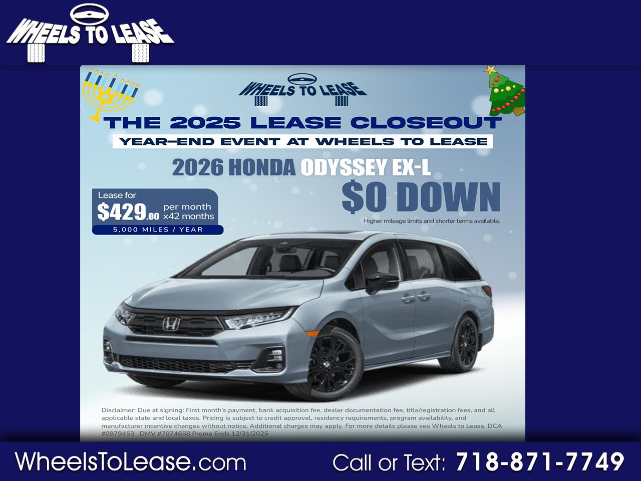 2026 Honda Odyssey EXL