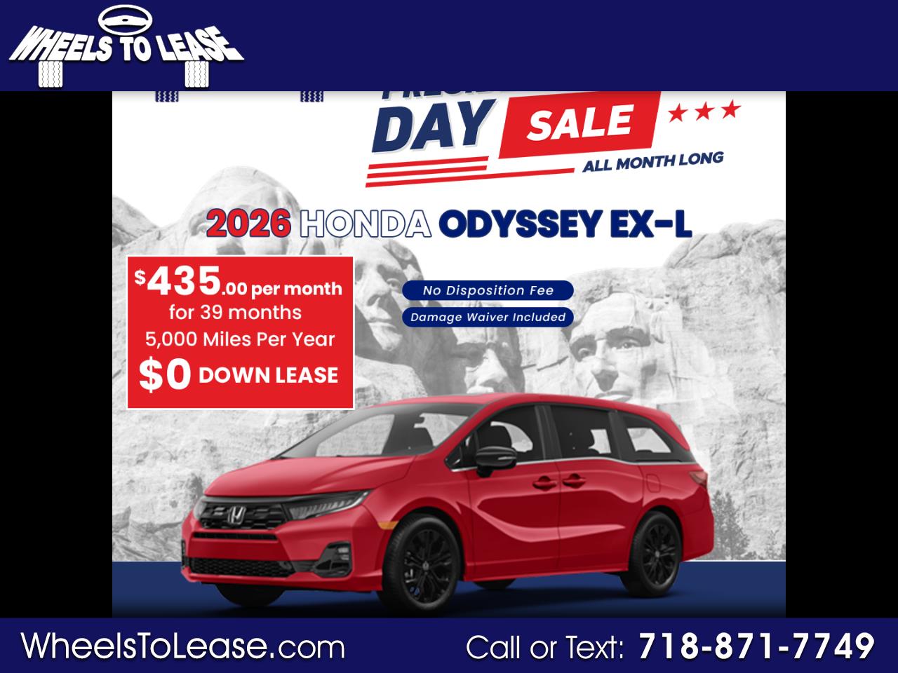 2026 Honda Odyssey EXL