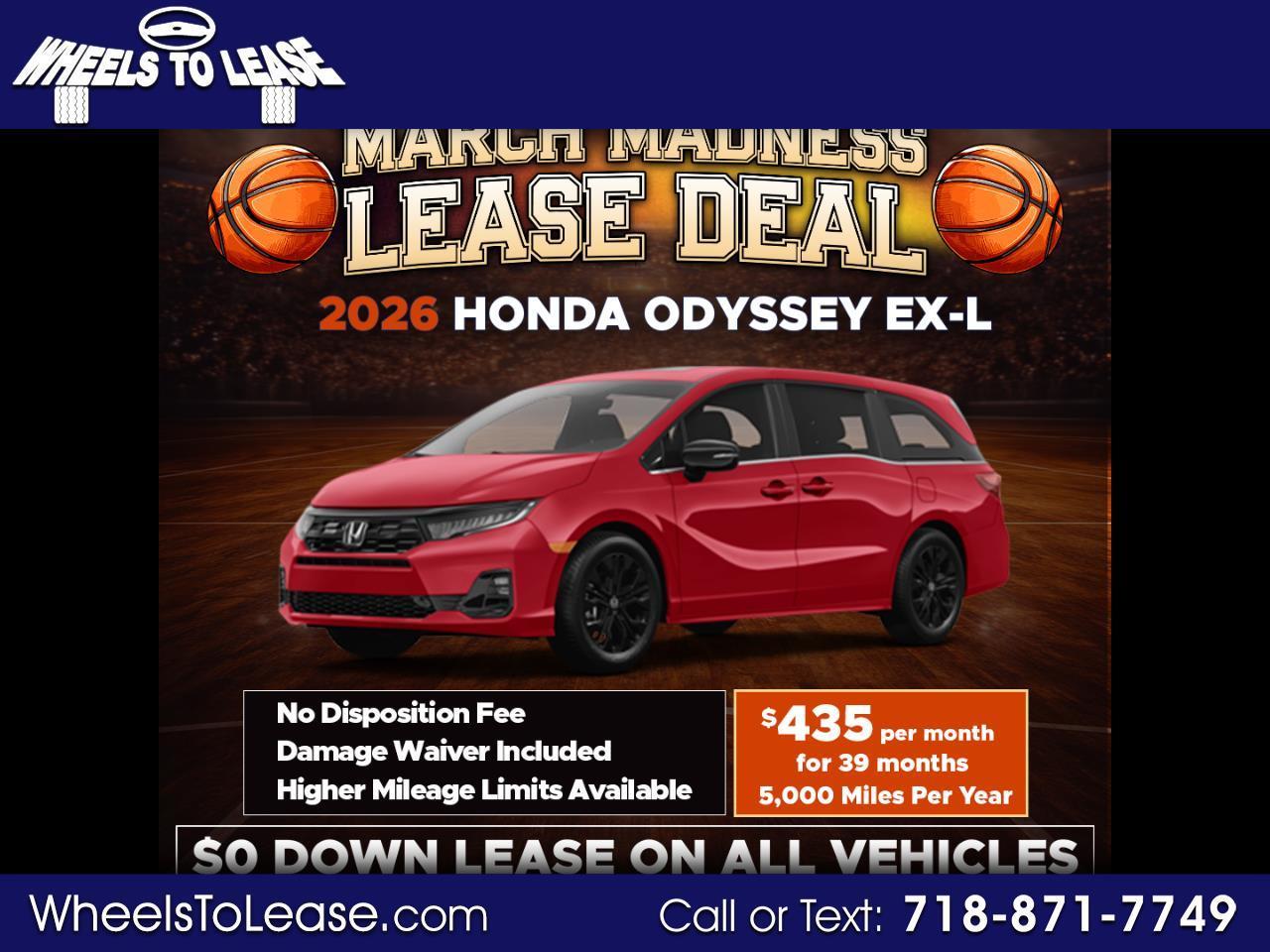 2026 Honda Odyssey EXL