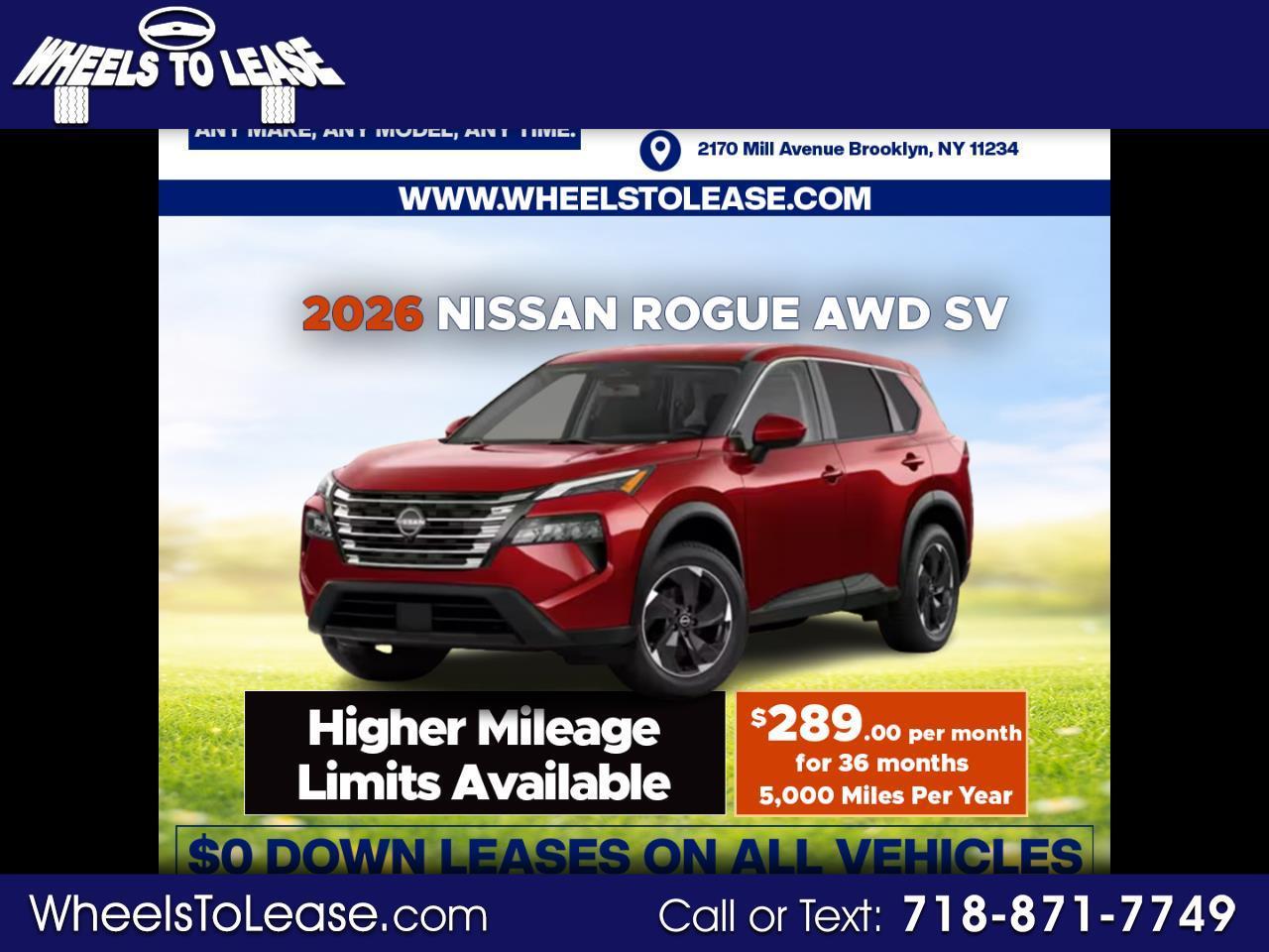 2026 Nissan Rogue SV