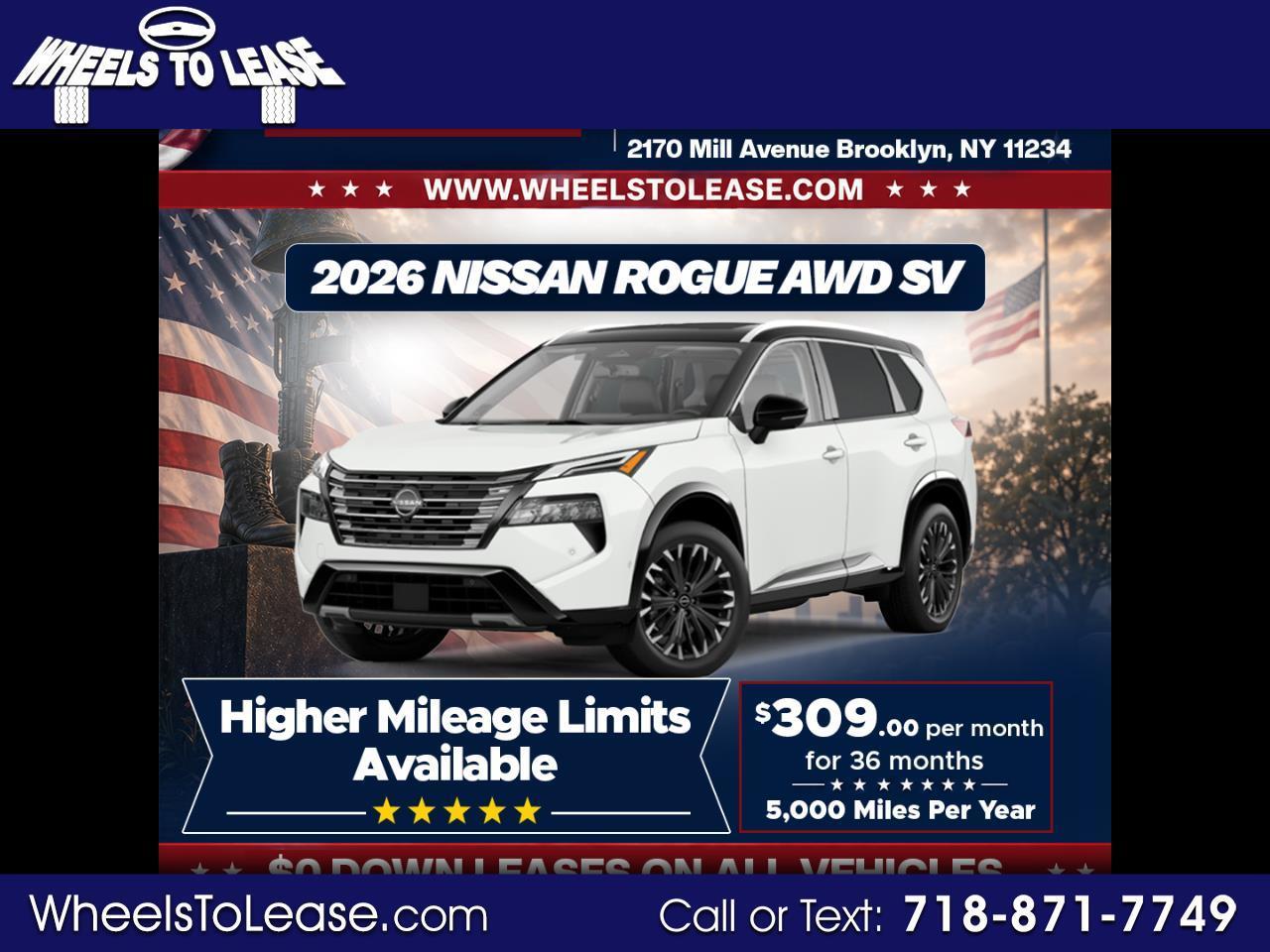 2026 Nissan Rogue SV