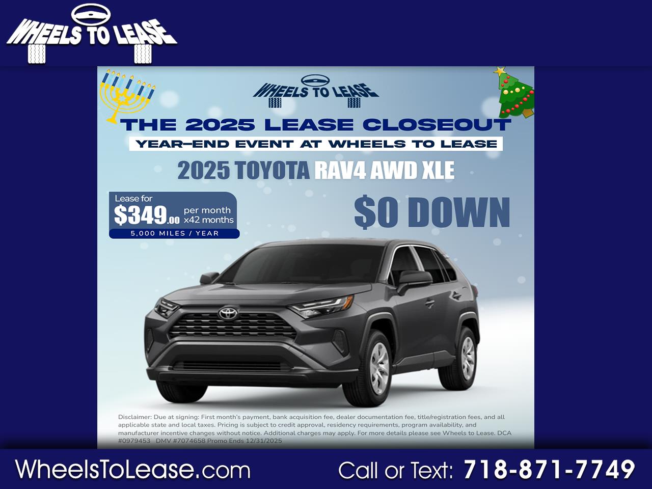 2025 Toyota RAV4 AWD XLE