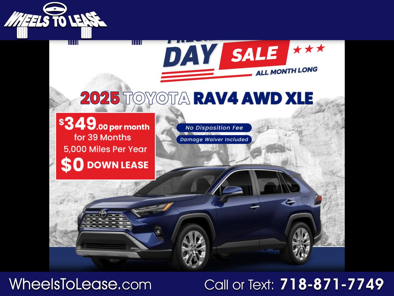 2025 Toyota RAV4 AWD XLE