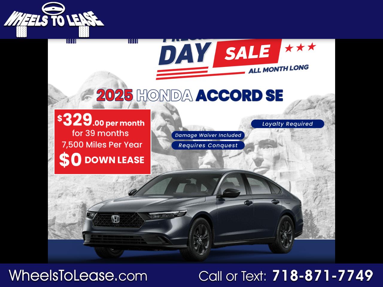 2025 Honda Accord 4-Door Sedan