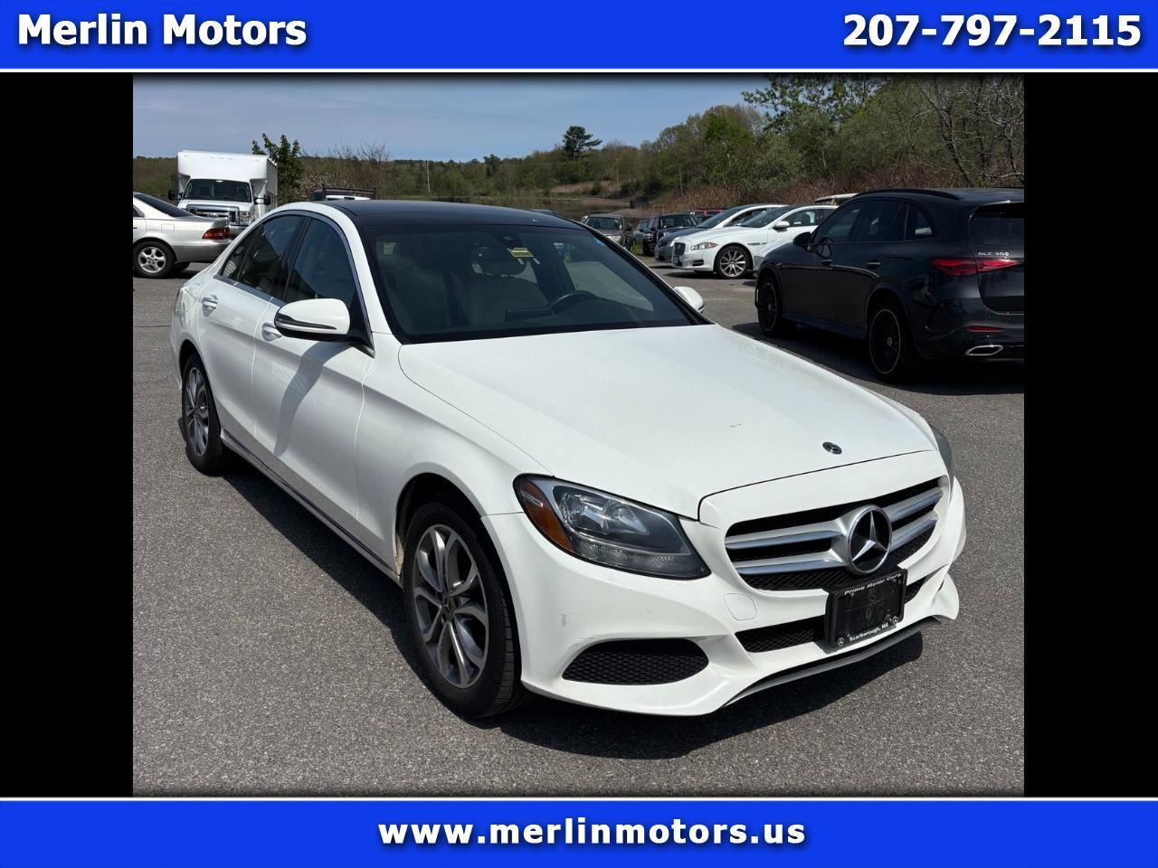 2018 Mercedes-Benz C-Class C300 4MATIC Sedan