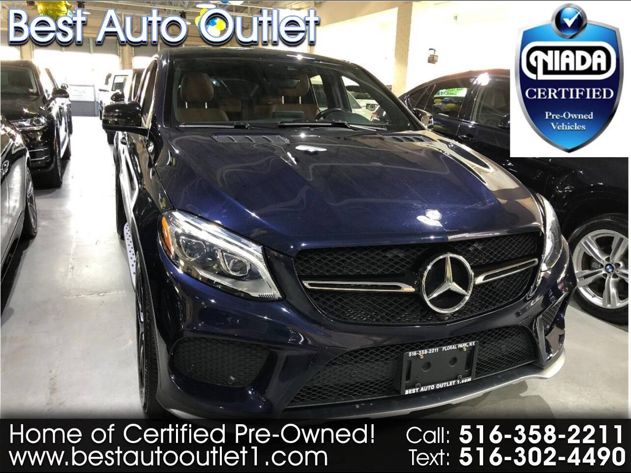 Used 2016 Mercedes Benz Gle 4matic 4dr Gle 450 Amg Cpe For