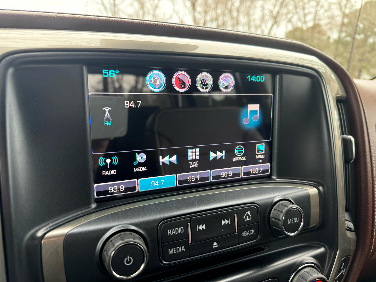 Chevrolet Silverado 1500 4WD Crew Cab 143.5" High Country 2016