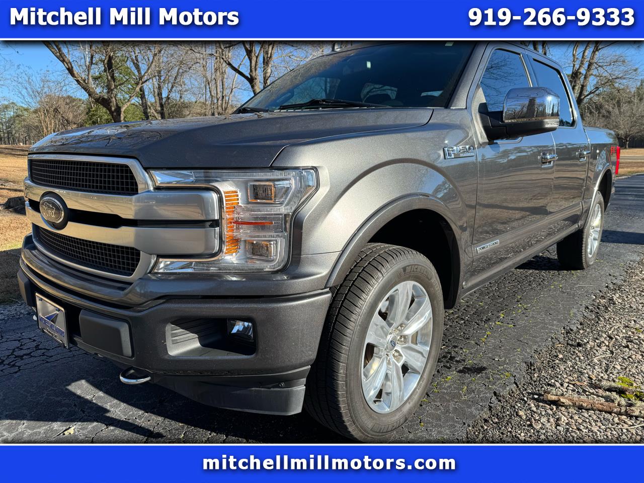 2019 Ford F-150 Platinum 4WD SuperCrew 5.5' Box