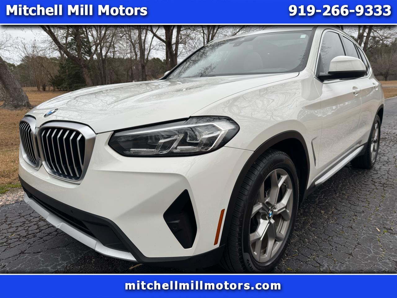 2022 BMW X3 sDrive30i Sports Activity Vehicle