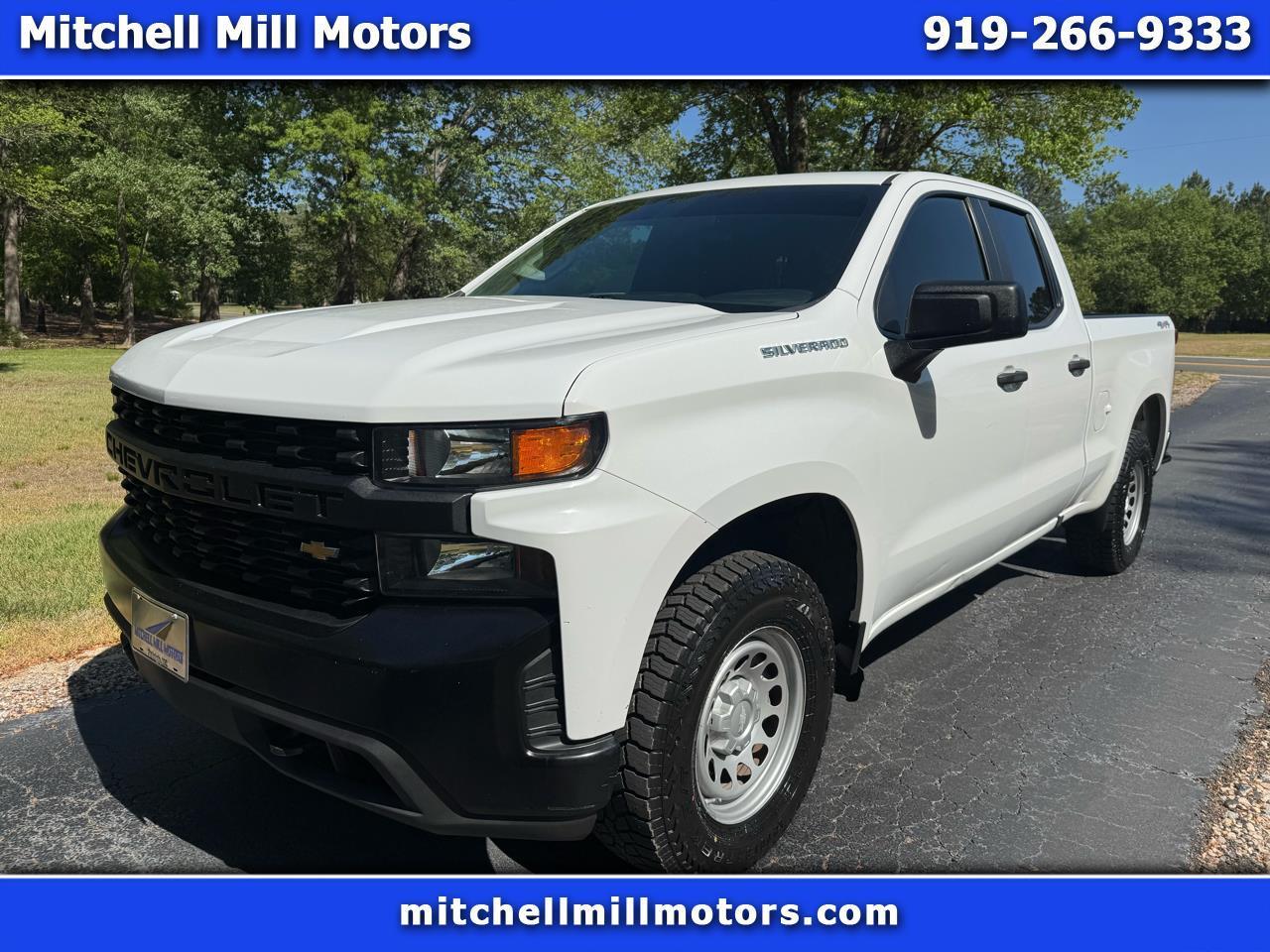 Chevrolet Silverado 1500 4WD Double Cab 147" Work Truck 2021
