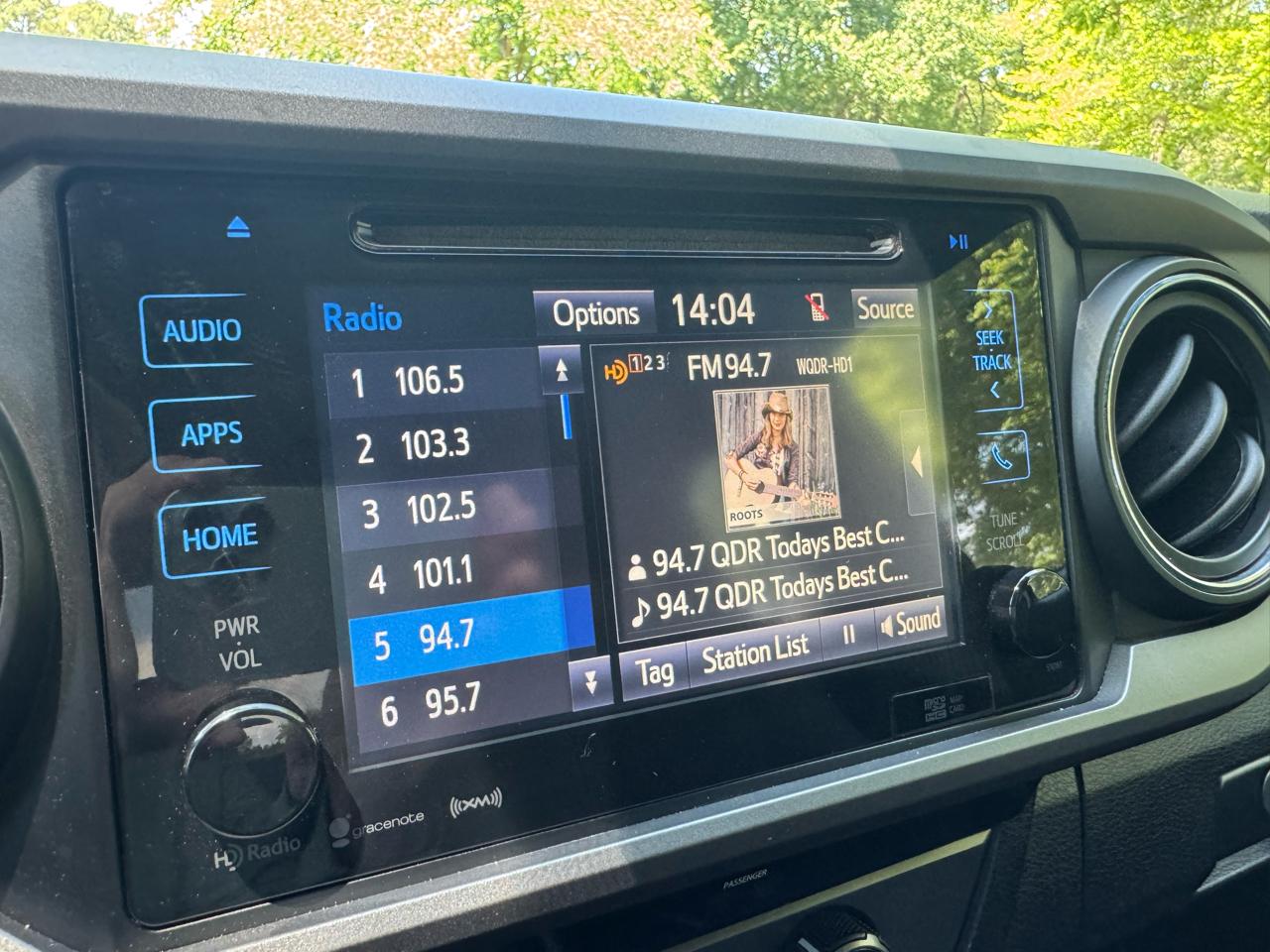 Toyota Tacoma 4WD Access Cab V6 AT TRD Sport (Natl) 2016