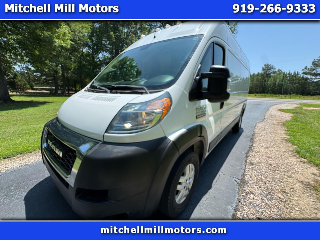 RAM ProMaster Cargo Van 2500 High Roof 159" WB 2019