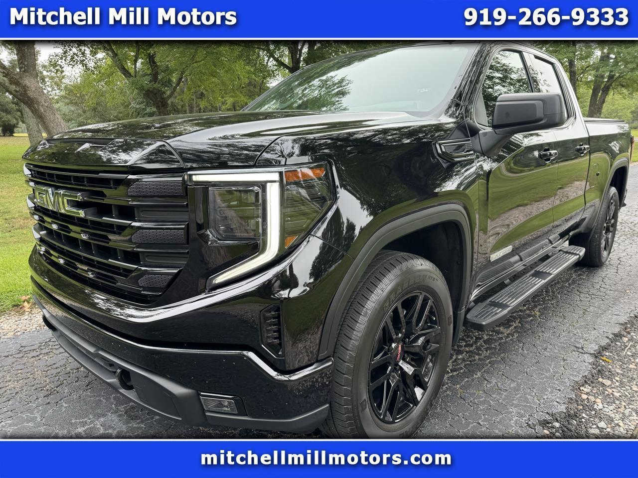 Black 2024 GMC Sierra 1500 Pickup Truck Four-Wheel Drive Automatic