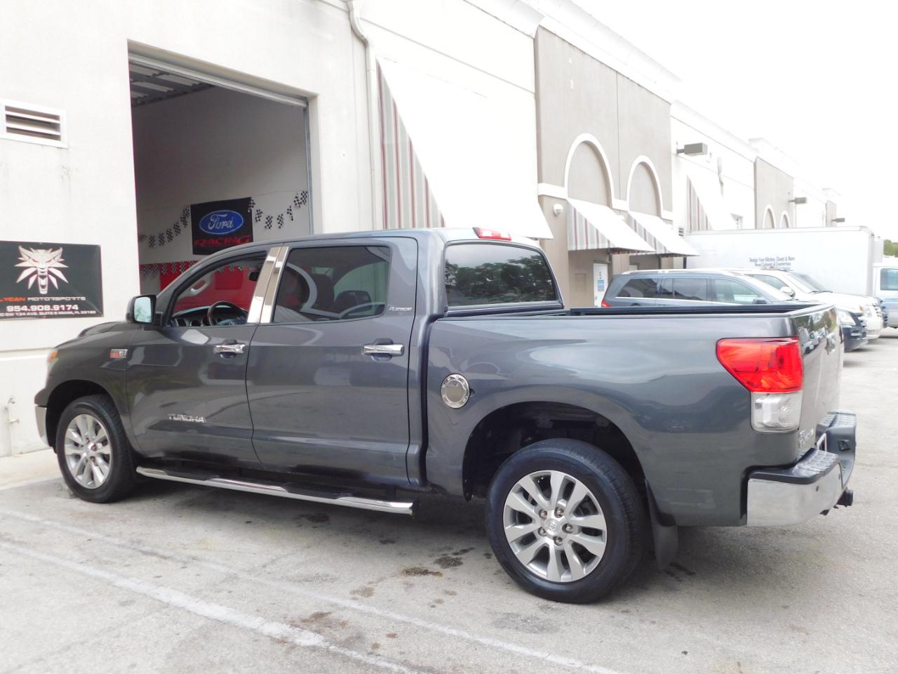 Used 2013 Toyota Tundra Platinum CrewMax 5.7L FFV 4WD for Sale in Miami