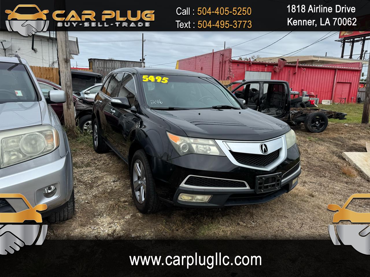 2011 Acura MDX 6-Spd AT w/Tech Package