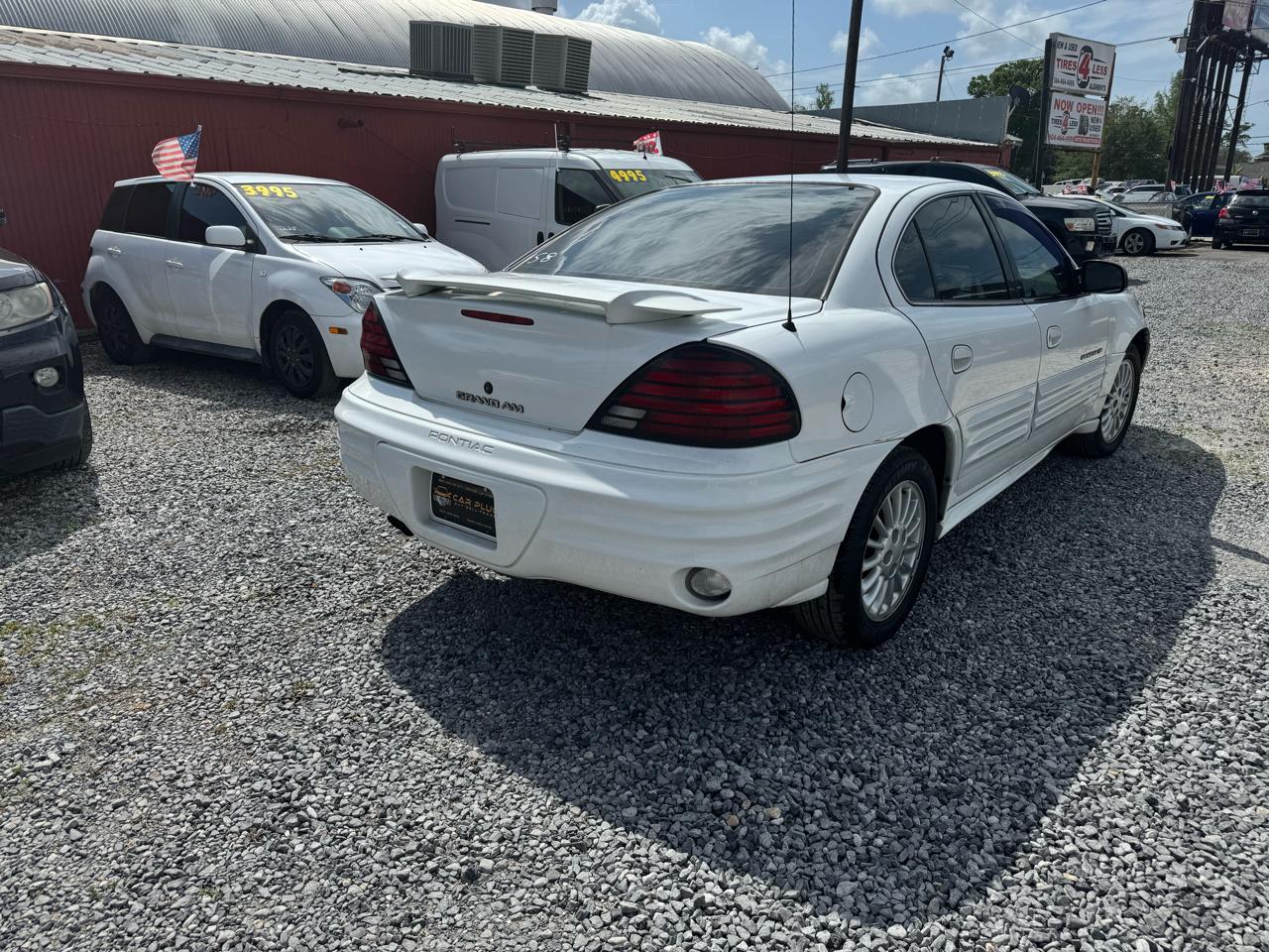 Pontiac Grand Am SE2 sedan 2000