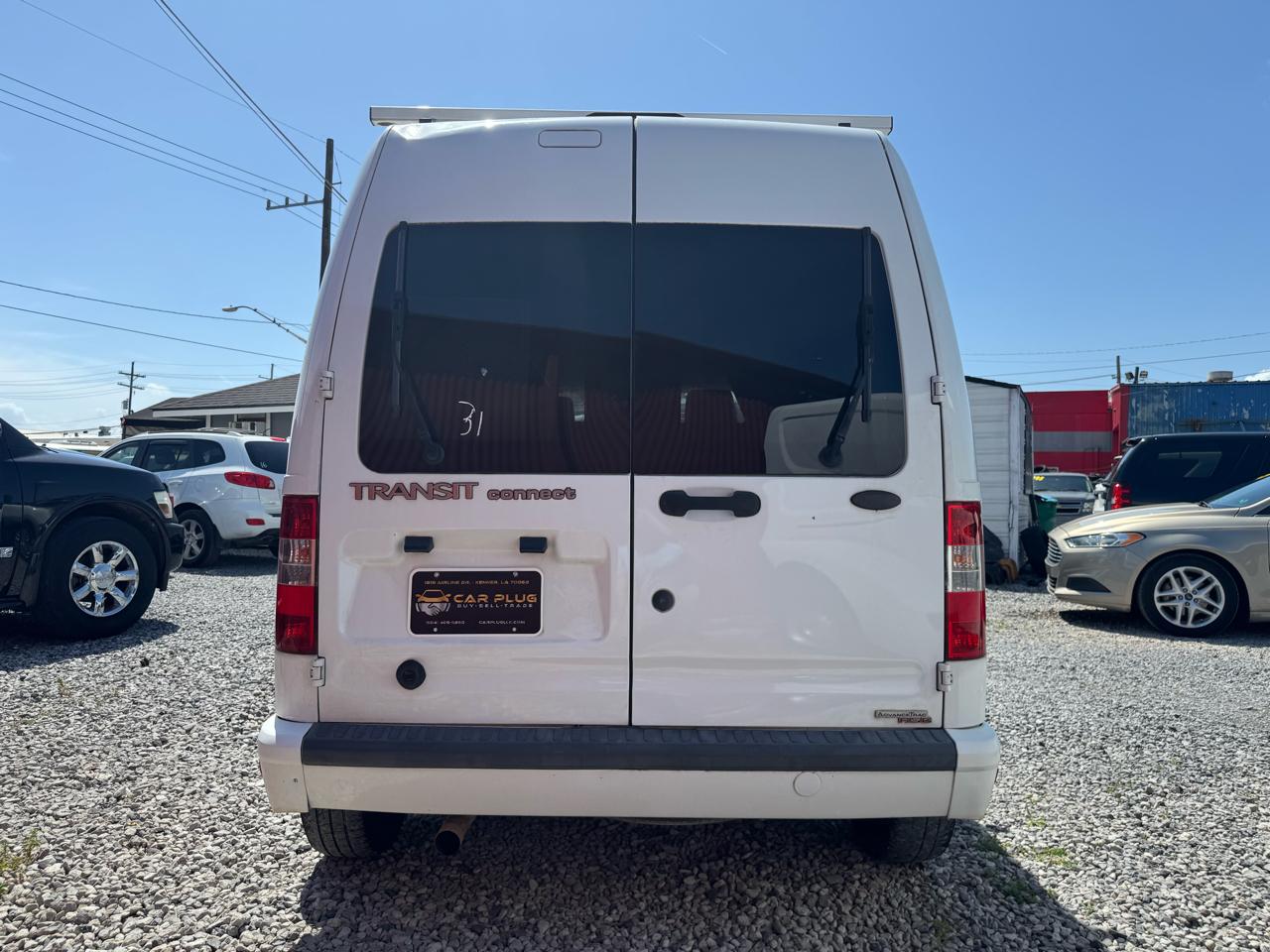 Ford Transit Connect XLT with Side and Rear Door Glass 2012