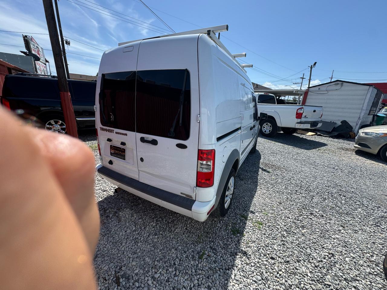 Ford Transit Connect XLT with Side and Rear Door Glass 2012