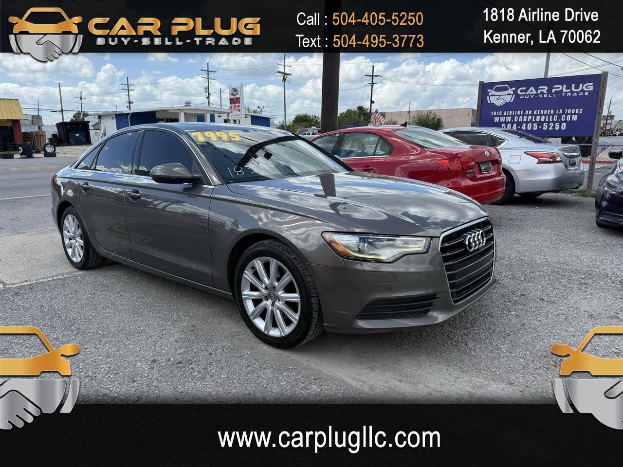 2013 Audi A6 2.0T Premium Sedan FrontTrak Multitronic