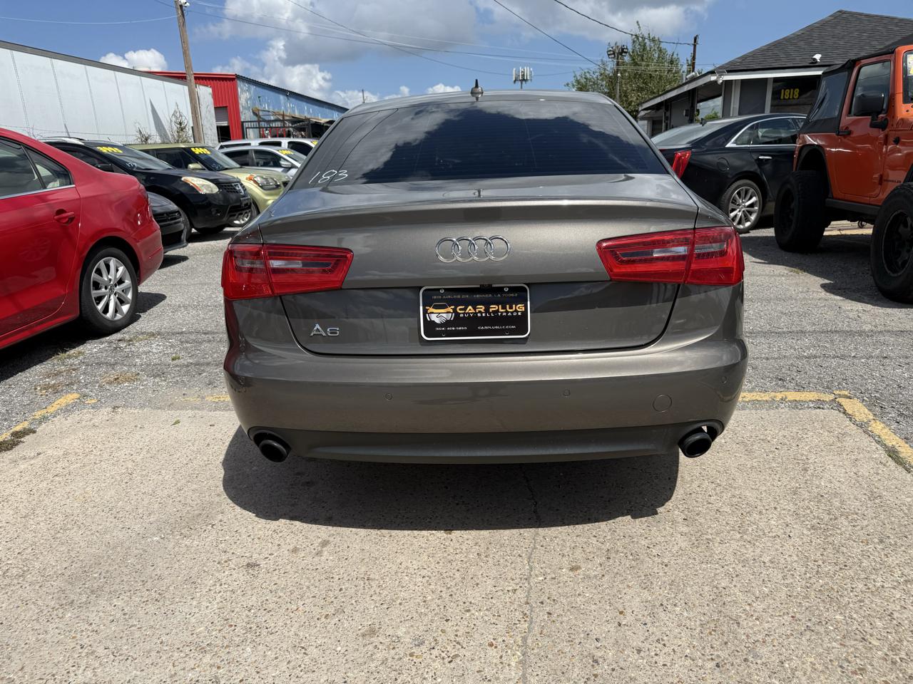 Audi A6 2.0T Premium Sedan FrontTrak Multitronic 2013