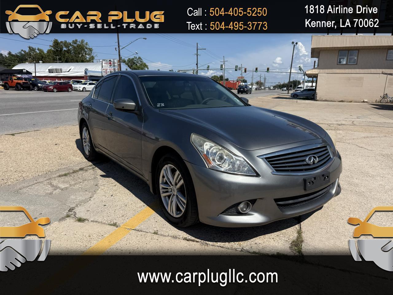 2012 INFINITI G Sedan