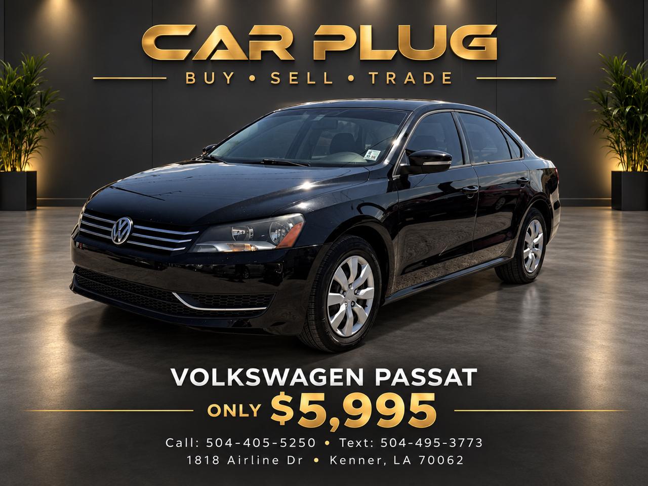 Volkswagen Passat 2.5L S W/Appearance 2014