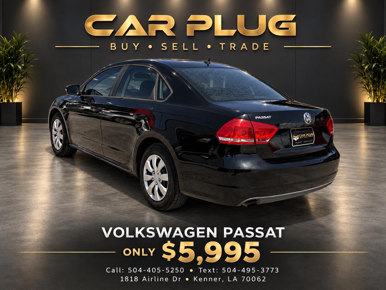 Volkswagen Passat 2.5L S W/Appearance 2014