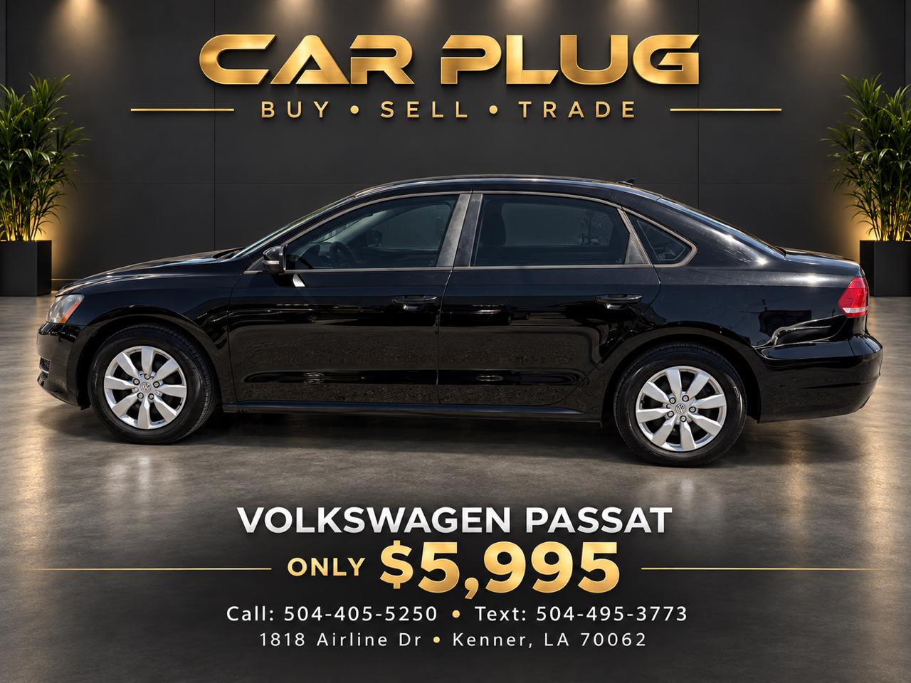 Volkswagen Passat 2.5L S W/Appearance 2014