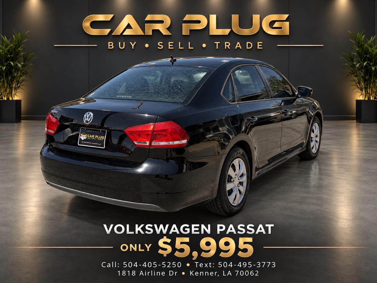 Volkswagen Passat 2.5L S W/Appearance 2014